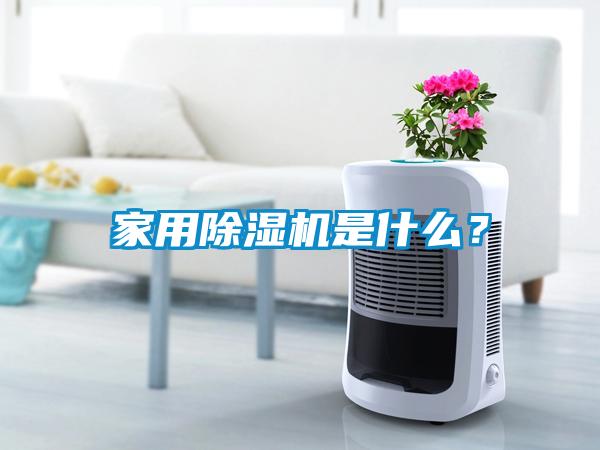 家用除湿机是什么？