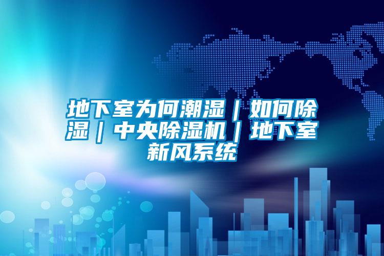 地下室为何潮湿｜如何除湿｜中央除湿机｜地下室新风系统