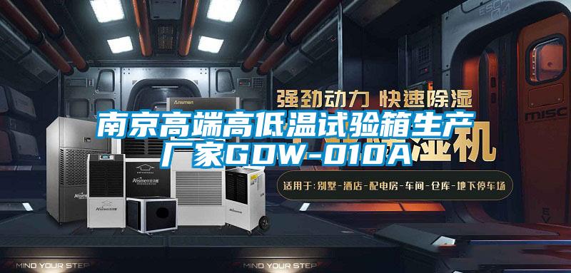 南京高端高低温试验箱生产厂家GDW-010A