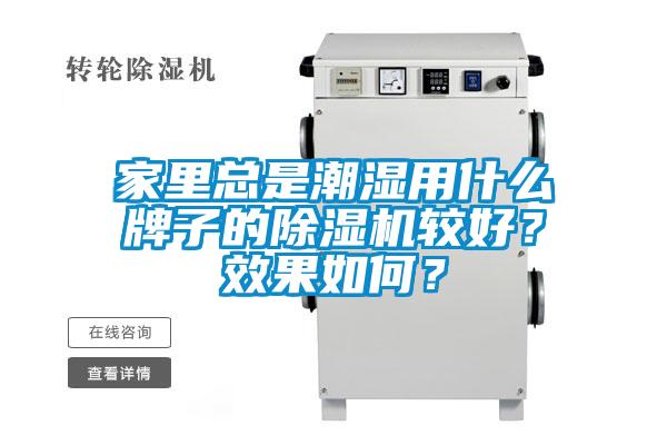 家里总是潮湿用什么牌子的除湿机较好？效果如何？