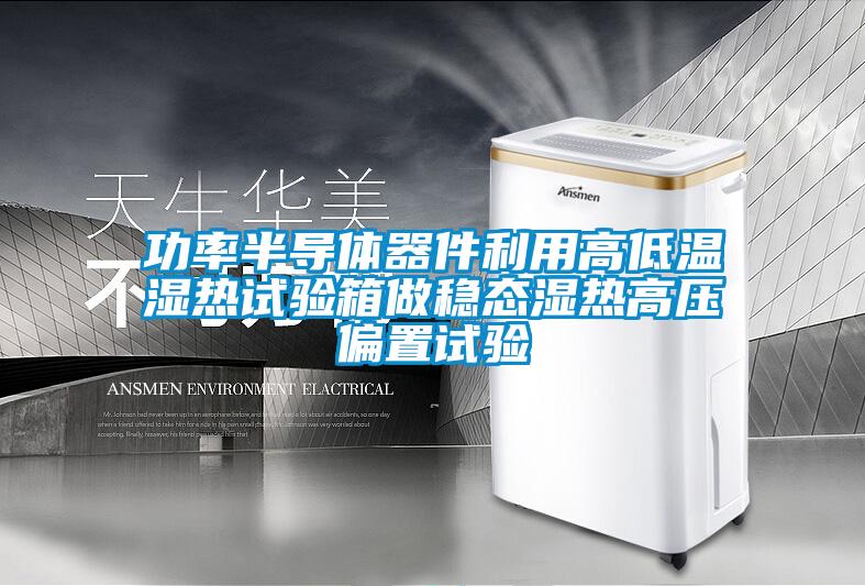功率半导体器件利用高低温湿热试验箱做稳态湿热高压偏置试验