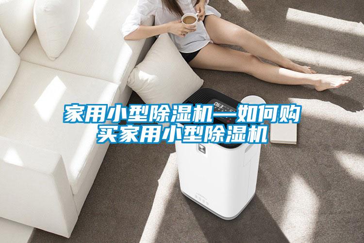 家用小型除湿机—如何购买家用小型除湿机