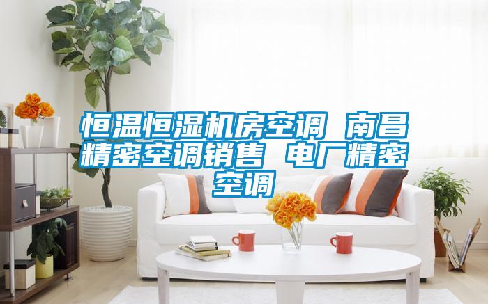 恒温恒湿机房空调 南昌精密空调销售 电厂精密空调