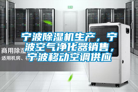 宁波除湿机生产，宁波空气净化器销售，宁波移动空调供应