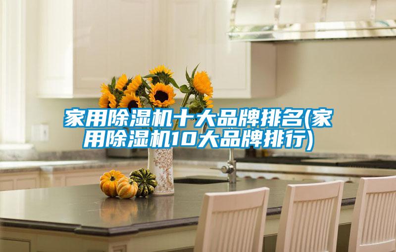 家用除湿机十大品牌排名(家用除湿机10大品牌排行)