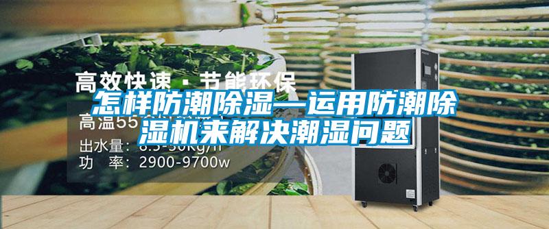 怎样防潮除湿—运用防潮除湿机来解决潮湿问题