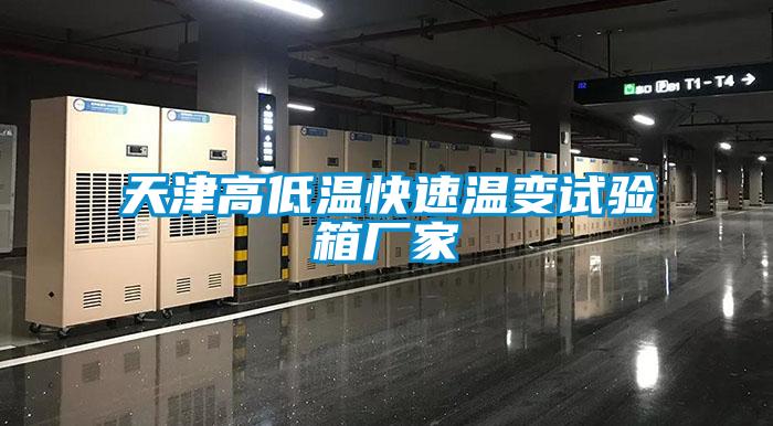 天津高低温快速温变试验箱厂家
