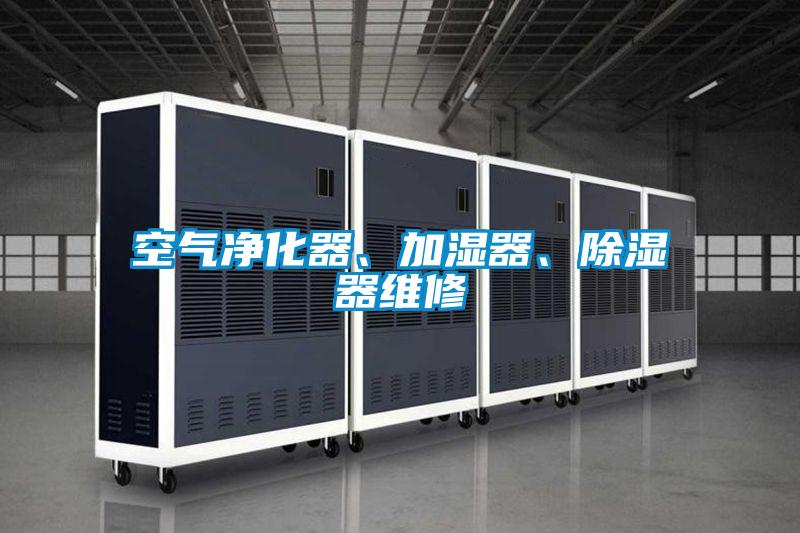 空气净化器、加湿器、除湿器维修