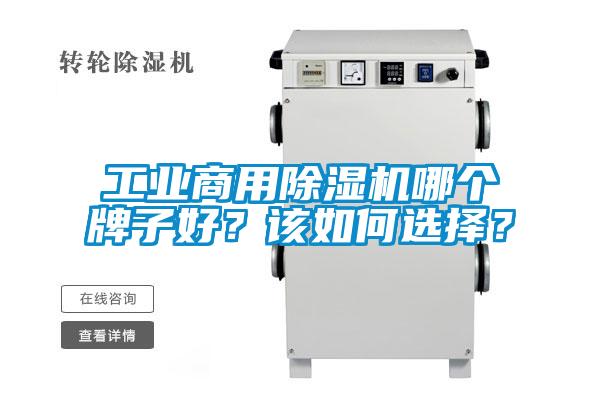 工业商用除湿机哪个牌子好？该如何选择？