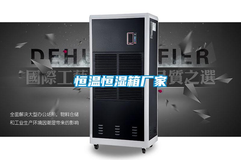 恒温恒湿箱厂家