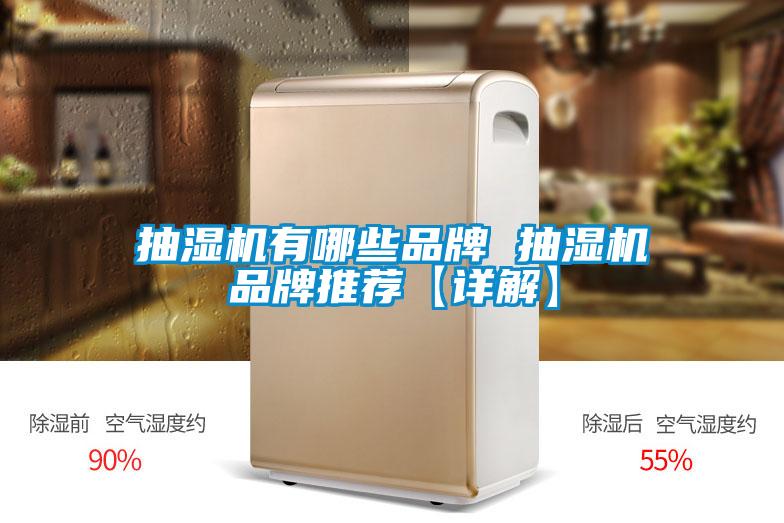 抽湿机有哪些品牌 抽湿机品牌推荐【详解】