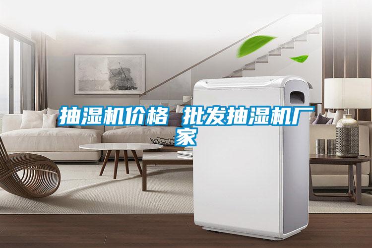 抽湿机价格 批发抽湿机厂家