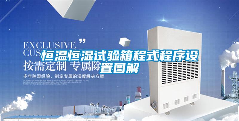 恒温恒湿试验箱程式程序设置图解