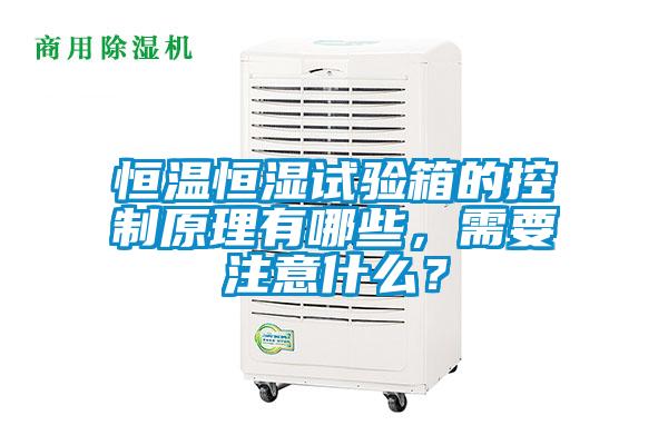恒温恒湿试验箱的控制原理有哪些，需要注意什么？