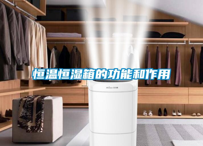 恒温恒湿箱的功能和作用