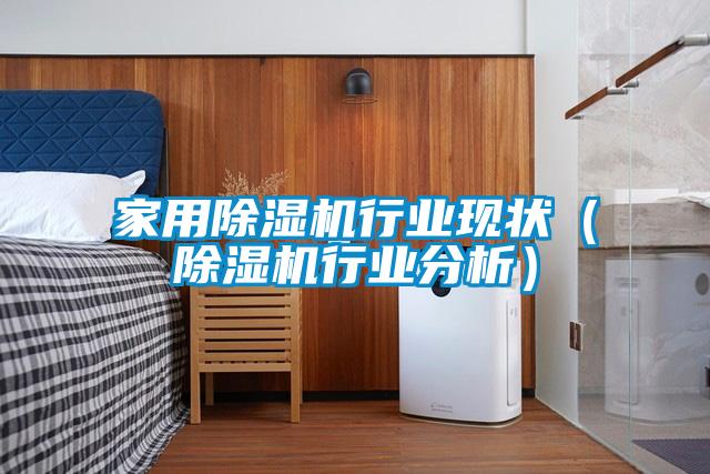 家用除湿机行业现状（除湿机行业分析）