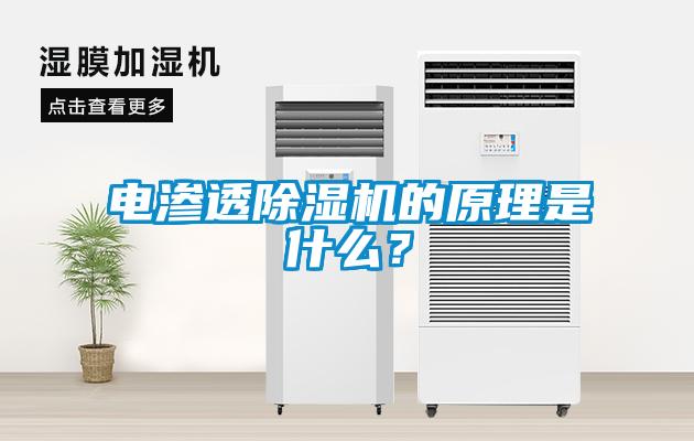 电渗透除湿机的原理是什么？