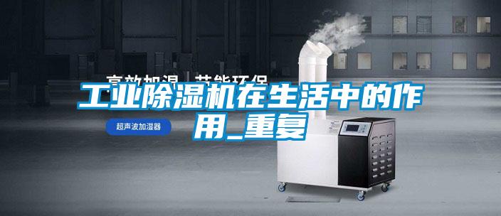 工业除湿机在生活中的作用_重复