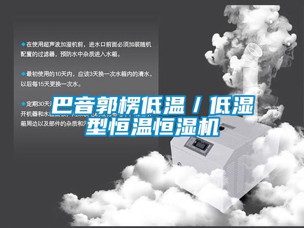 巴音郭楞低温／低湿型恒温恒湿机
