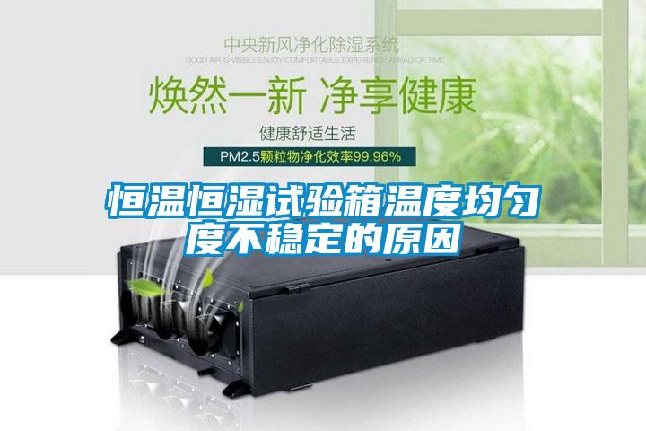 恒温恒湿试验箱温度均匀度不稳定的原因