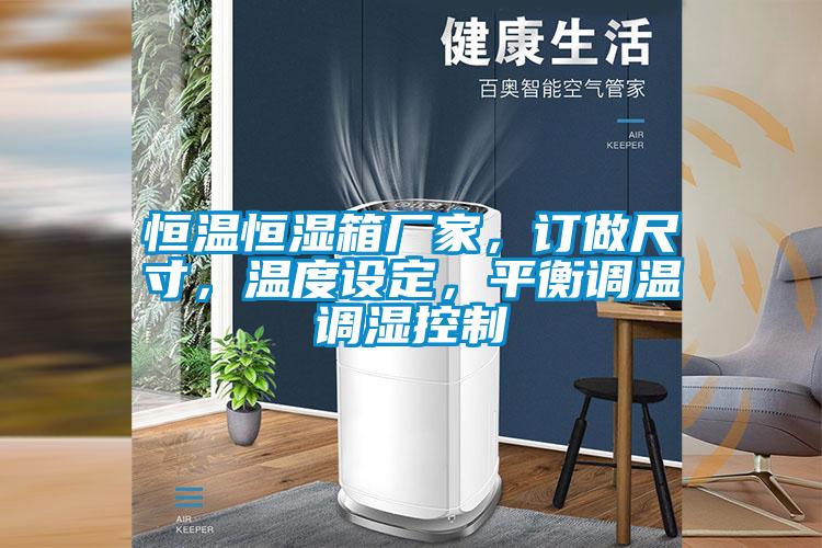 恒温恒湿箱厂家，订做尺寸，温度设定，平衡调温调湿控制