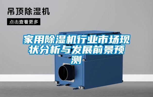 家用除湿机行业市场现状分析与发展前景预测