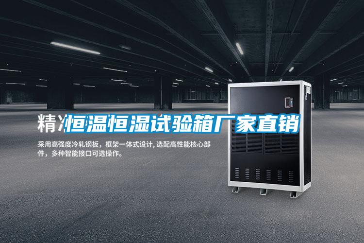 恒温恒湿试验箱厂家直销