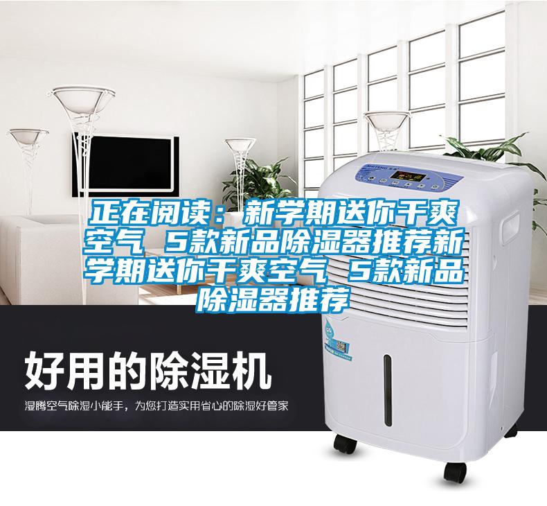正在阅读：新学期送你干爽空气 5款新品除湿器推荐新学期送你干爽空气 5款新品除湿器推荐