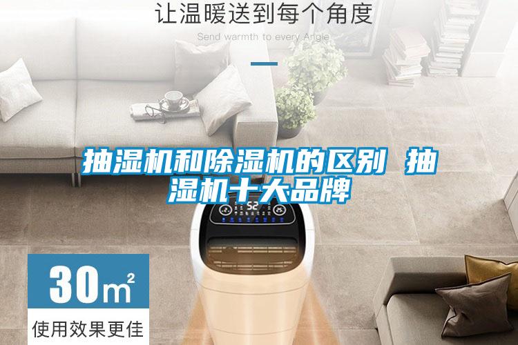 抽湿机和除湿机的区别 抽湿机十大品牌