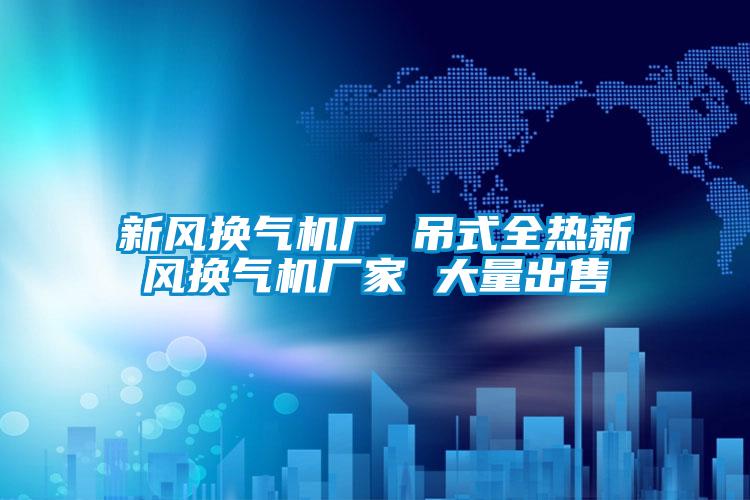 新风换气机厂 吊式全热新风换气机厂家 大量出售