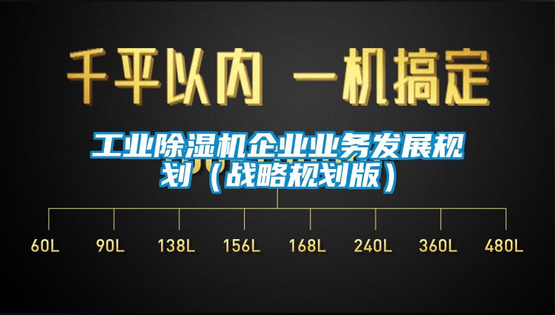 工业除湿机企业业务发展规划（战略规划版）