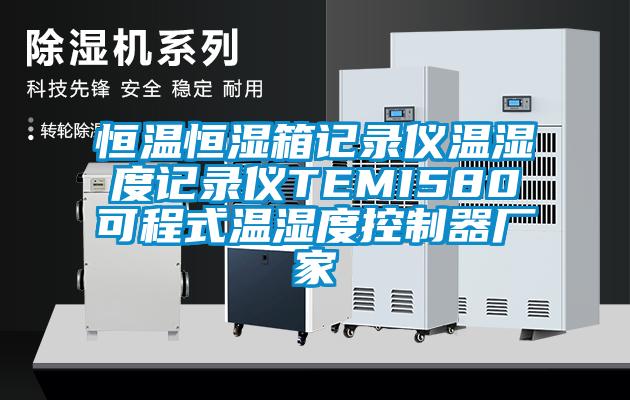 恒温恒湿箱记录仪温湿度记录仪TEMI580可程式温湿度控制器厂家