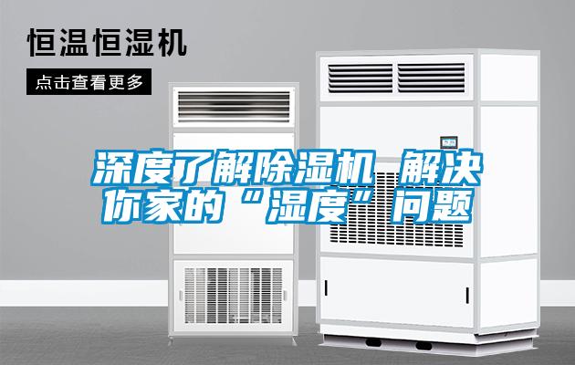 深度了解除湿机 解决你家的“湿度”问题