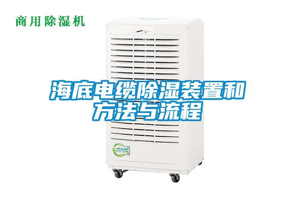 海底电缆除湿装置和方法与流程