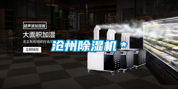 沧州除湿机＊