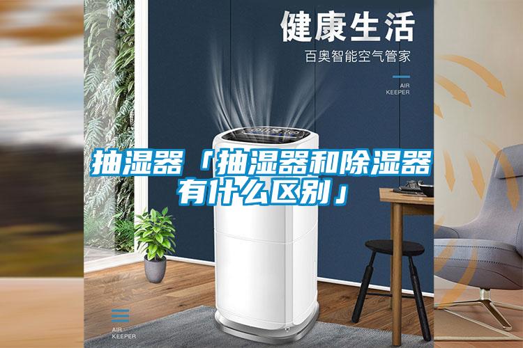 抽湿器「抽湿器和除湿器有什么区别」