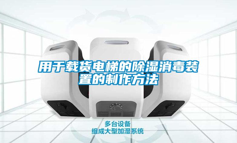 用于载货电梯的除湿消毒装置的制作方法