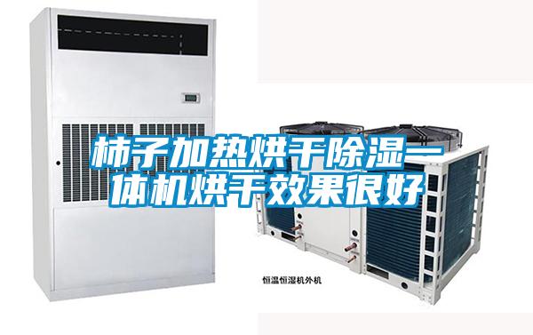 柿子加热烘干除湿一体机烘干效果很好