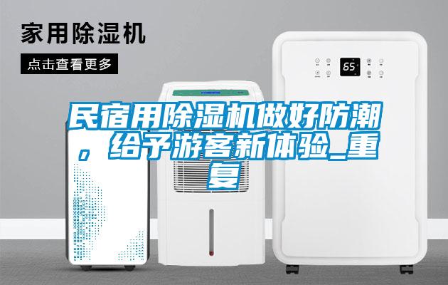 民宿用除湿机做好防潮，给予游客新体验_重复