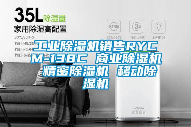 工业除湿机销售RYCM-138C 商业除湿机 精密除湿机 移动除湿机