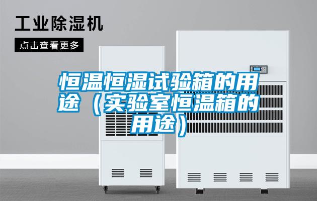 恒温恒湿试验箱的用途（实验室恒温箱的用途）