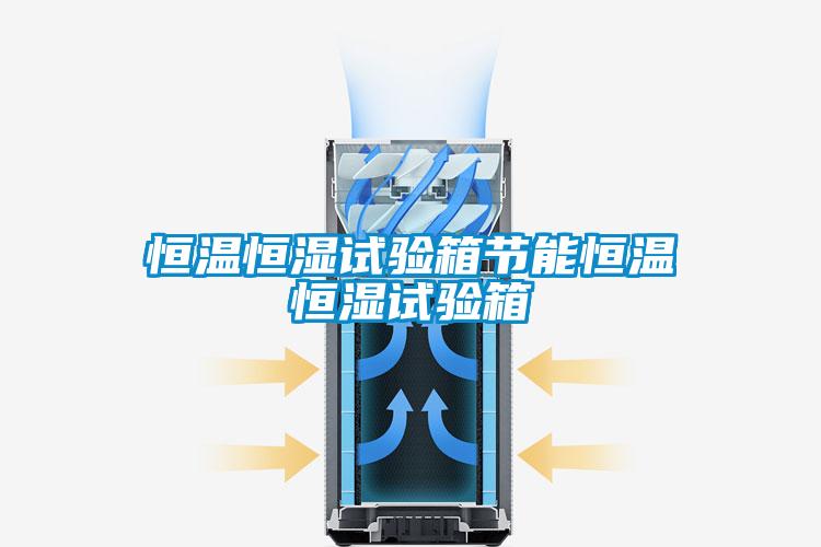 恒温恒湿试验箱节能恒温恒湿试验箱
