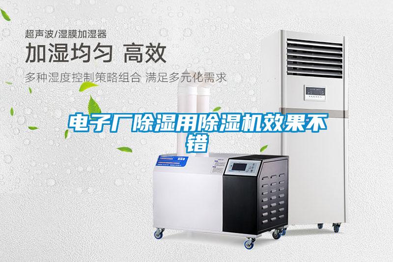 电子厂除湿用除湿机效果不错