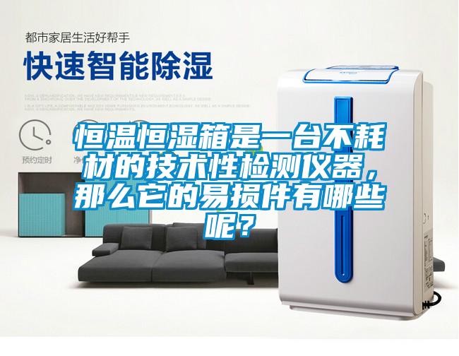 恒温恒湿箱是一台不耗材的技术性检测仪器，那么它的易损件有哪些呢？