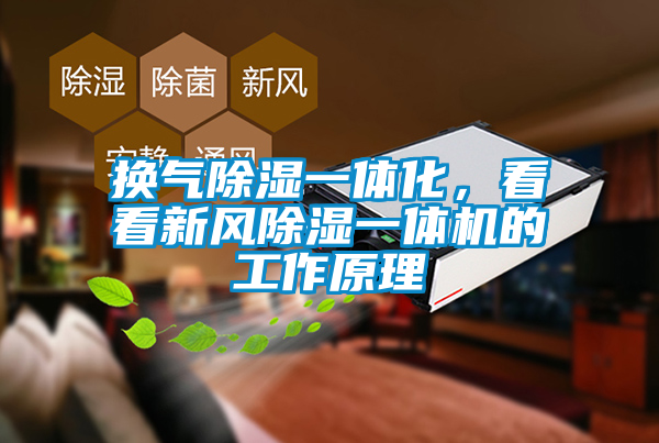 换气除湿一体化，看看新风除湿一体机的工作原理