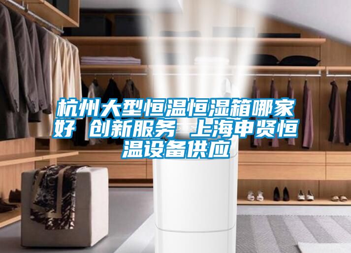 杭州大型恒温恒湿箱哪家好 创新服务 上海申贤恒温设备供应