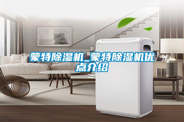 蒙特除湿机_蒙特除湿机优点介绍