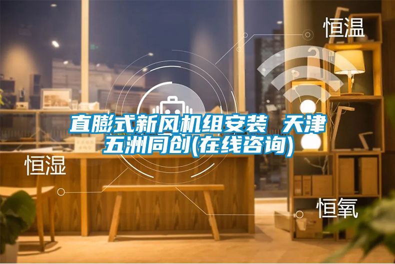 直膨式新风机组安装 天津五洲同创(在线咨询)