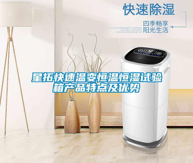 星拓快速温变恒温恒湿试验箱产品特点及优势
