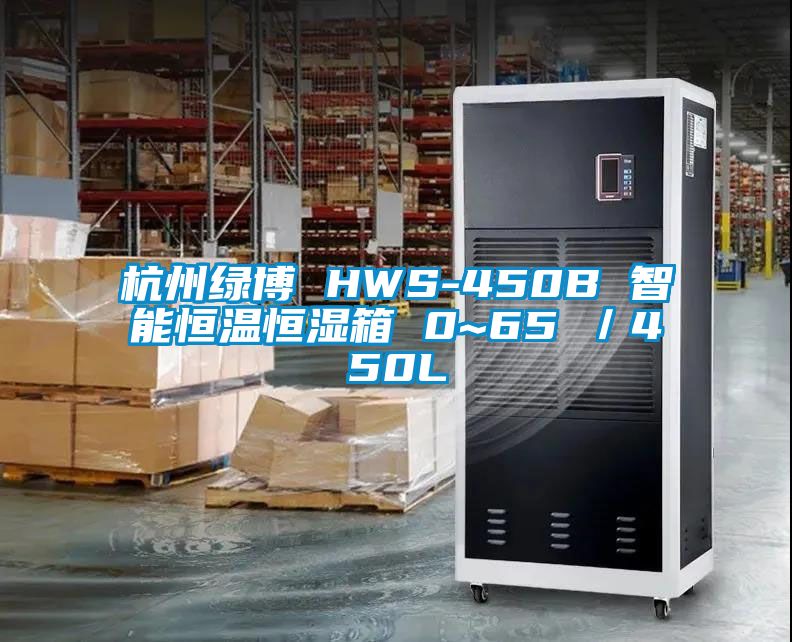 杭州绿博 HWS-450B 智能恒温恒湿箱 0~65℃／450L